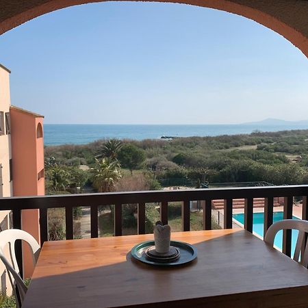 Tropique : Appart Vue Mer Et Piscine Saint-Cyprien  Εξωτερικό φωτογραφία